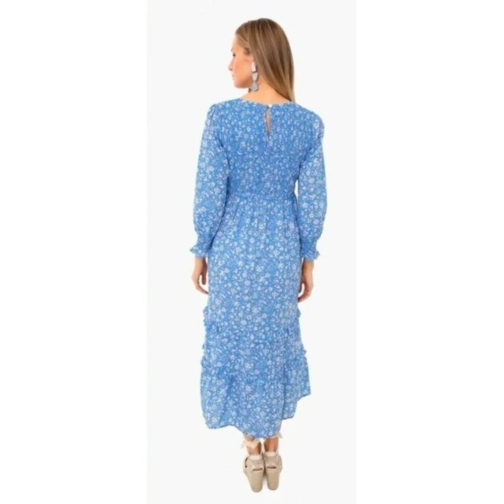 Tuckernuck Blue Floral Dress - Picture 4 of 8